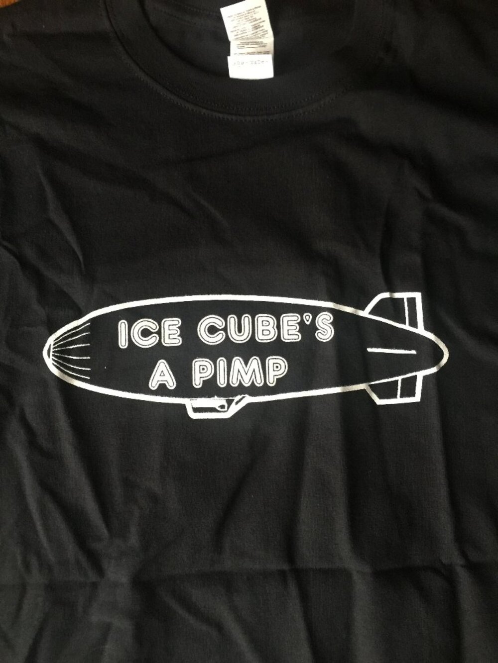 Ice Cube's A Pimp Cube dre NWA Westide Shirt Large